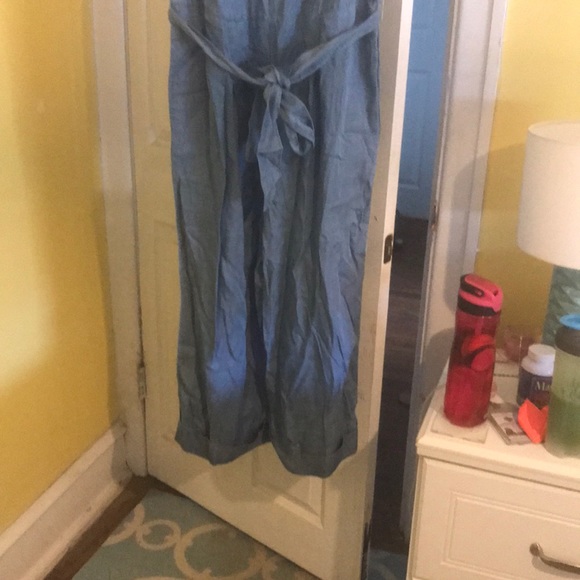 Jessica London denim jumpsuit. - Picture 3 of 3